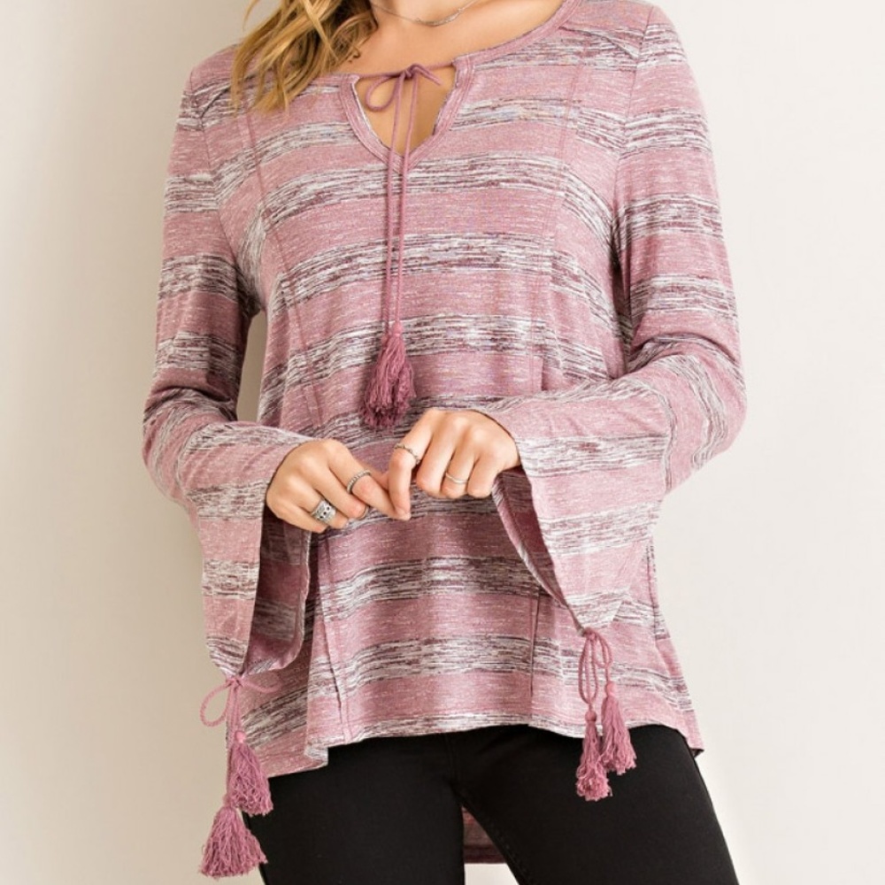 Striped Princess Line Top